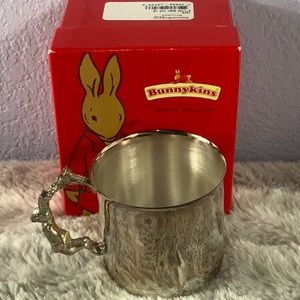 Royal Doulton Bunnykins silverplates baby cup